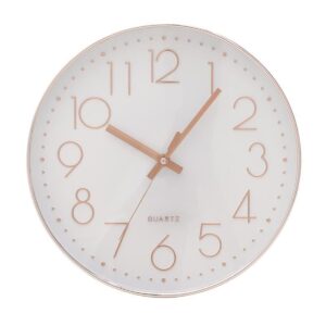 orologio parete rosa basic