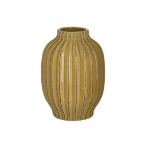 vaso rigato giallo