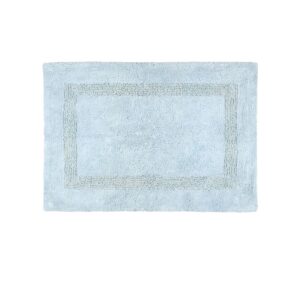 tappeto spugna doccia azzurro