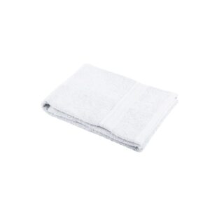 asciugamano cotone bianco