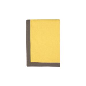 tovaglia doppio colore giallo 140x200