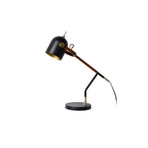 lampada nera scrivania