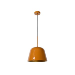 lampada arancione sospesa