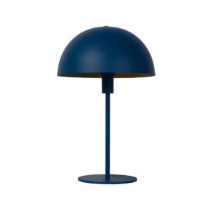 lampada da tavolo blu acciaio