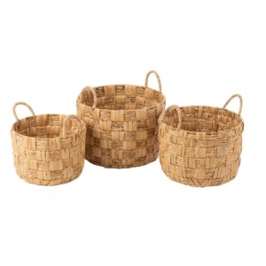cesto cestini naturale bambù manico manici