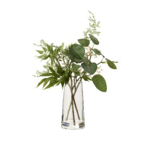 vaso fiori artificiali naturale