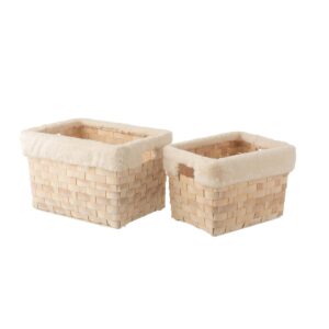 cesti cesto pelliccia naturale