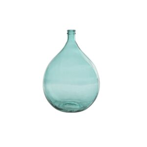 vaso azzurro vetro