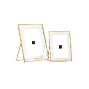 portafoto oro moderno