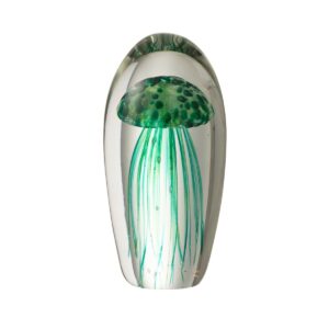 fermacarte medusa verde