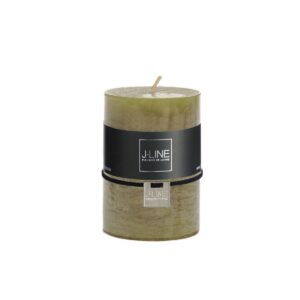 candela cilindro verde erba