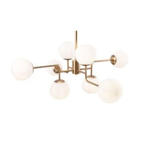 lampadario bianco metallo