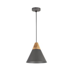 lampada sospesa nera moderna