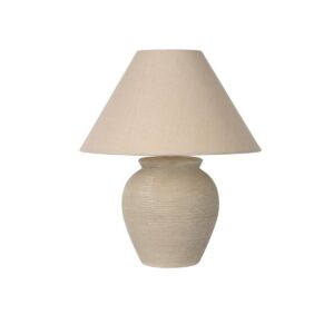 lampada tavolo beige art neveau