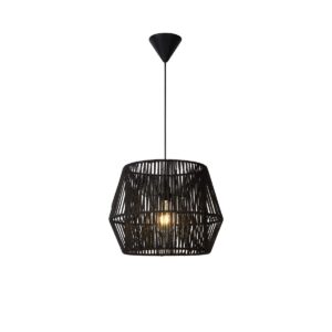 lampada cordo nera industrial rigata