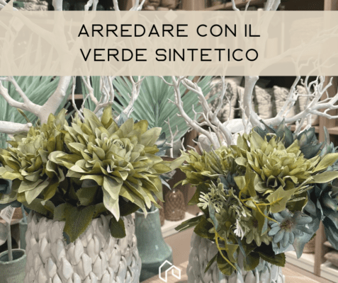 arredare con il verde sintetico