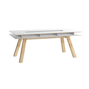 tavollo 200x100 bianco nature