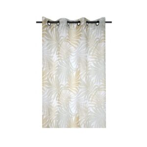 tenda jungle foglie tropicali oro