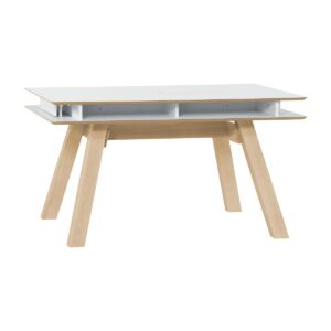 tavolo allungabile con cassetti