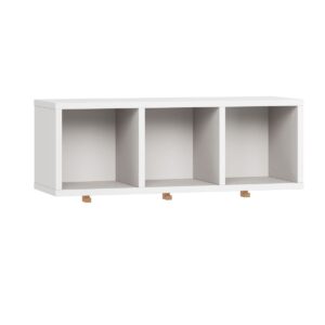 mensola bianca scaffale libri