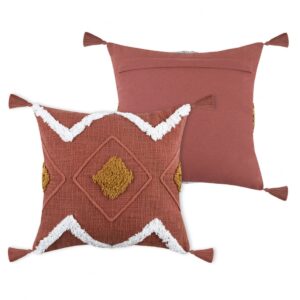 cuscino etnico rosso