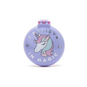 spazzola con specchio unicorno