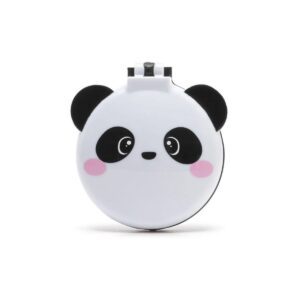spazzola con specchio panda