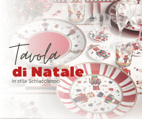 allestire la tavola di Natale