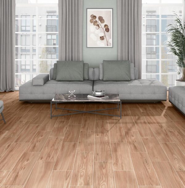 dhom - Pavimento effetto legno aire roble 20x120cm