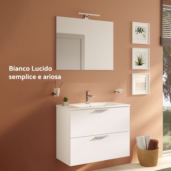 Mobile bagno Mia bianco