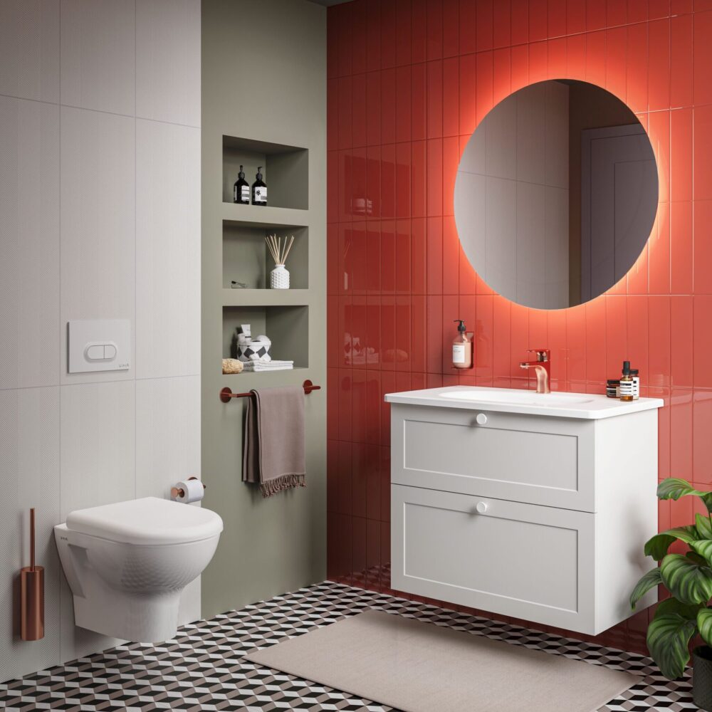 Mobile bagno Root Classic bianco