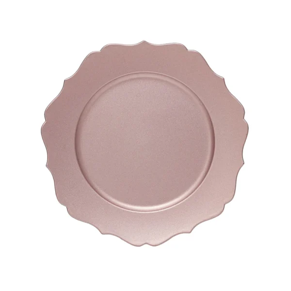 Sottopiatto Lea rosa