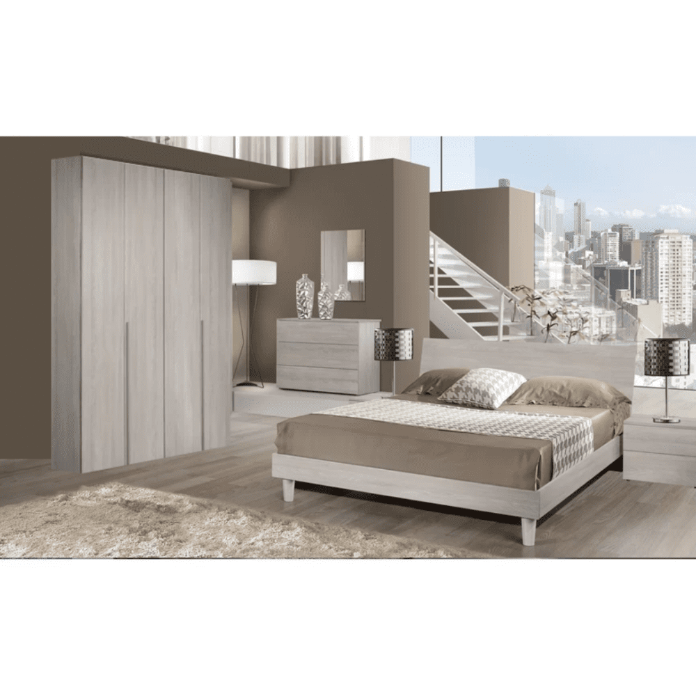 Camera da letto matrimoniale Alice con armadio 4A