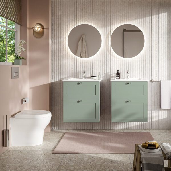 Mobile bagno Root Classic verde
