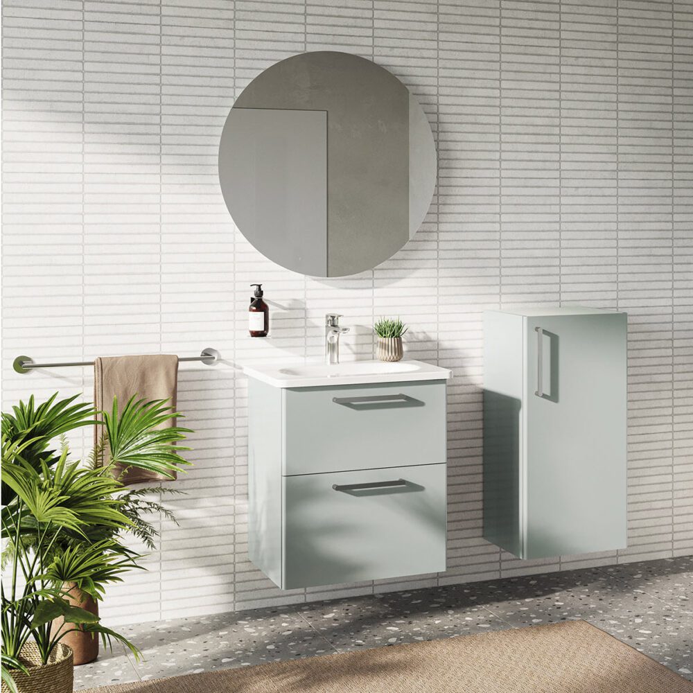 Mobile bagno Root Flat verde chiaro
