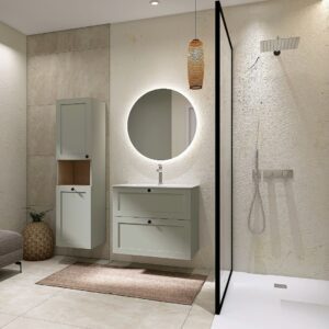 Mobile bagno Classic Root verde Dhom Store ©