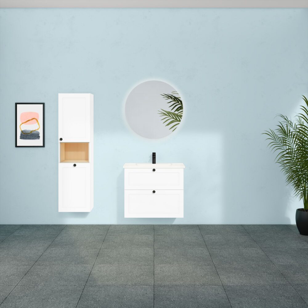 Mobile Root Classic con colonna bianco