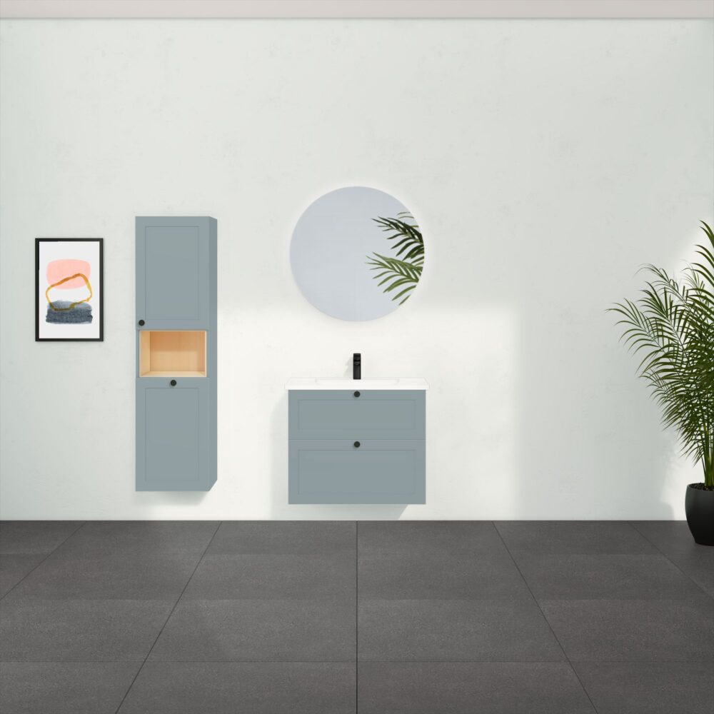 Mobile Root Classic con colonna azzurro