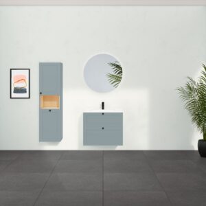 Mobile Root Classic con colonna azzurro