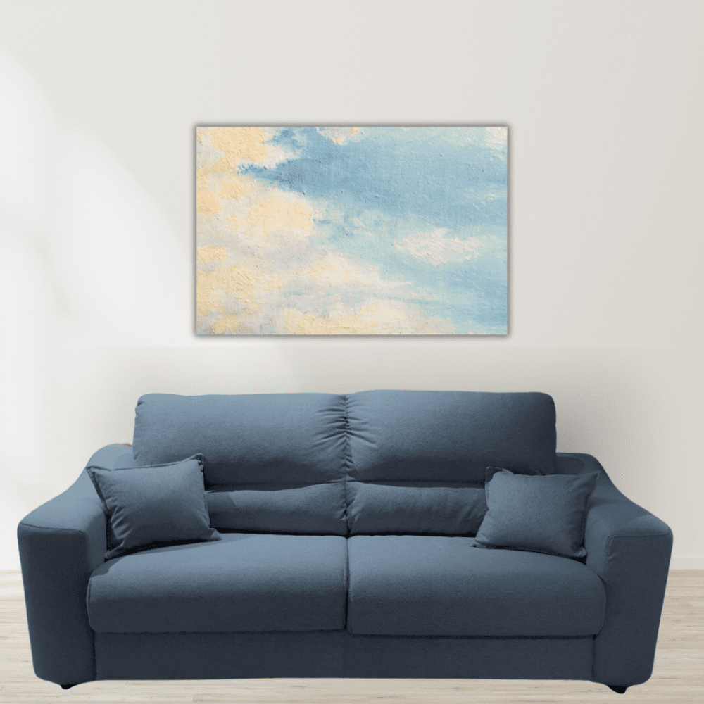 divano letto piemonte blu