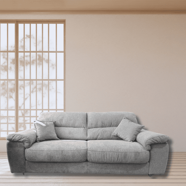 divano 3 posti flora grigio