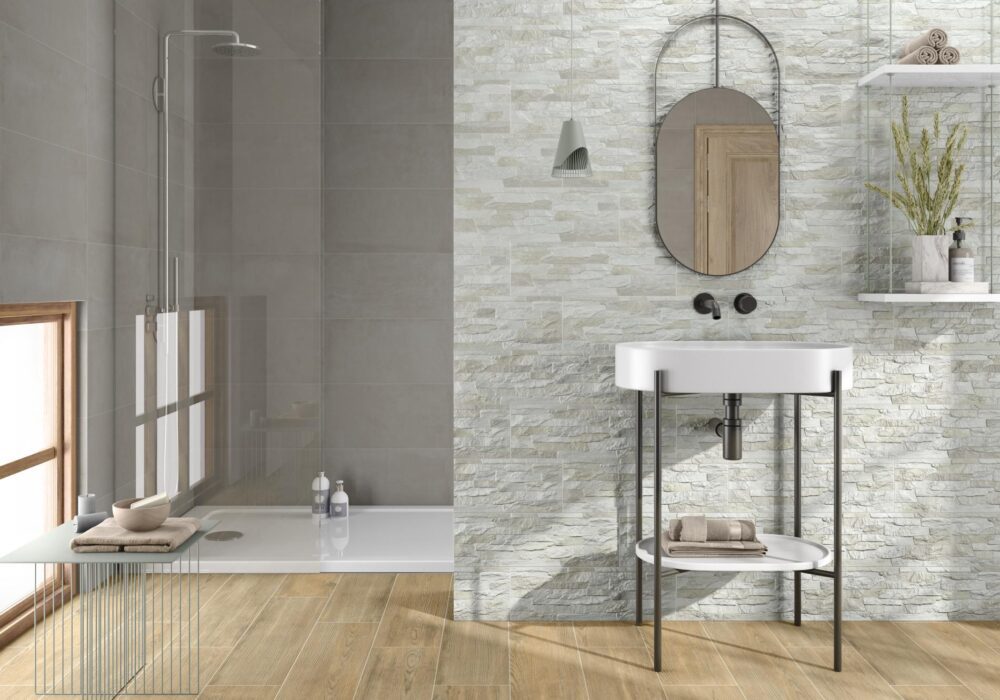 Rivestimento Pietra Titan Neutro cm 17x52