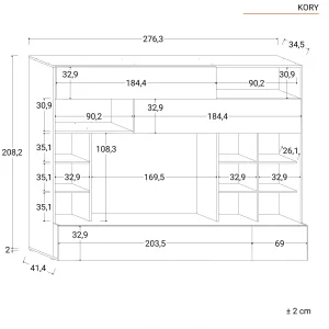 parete attrezzata pratiko dhom store
