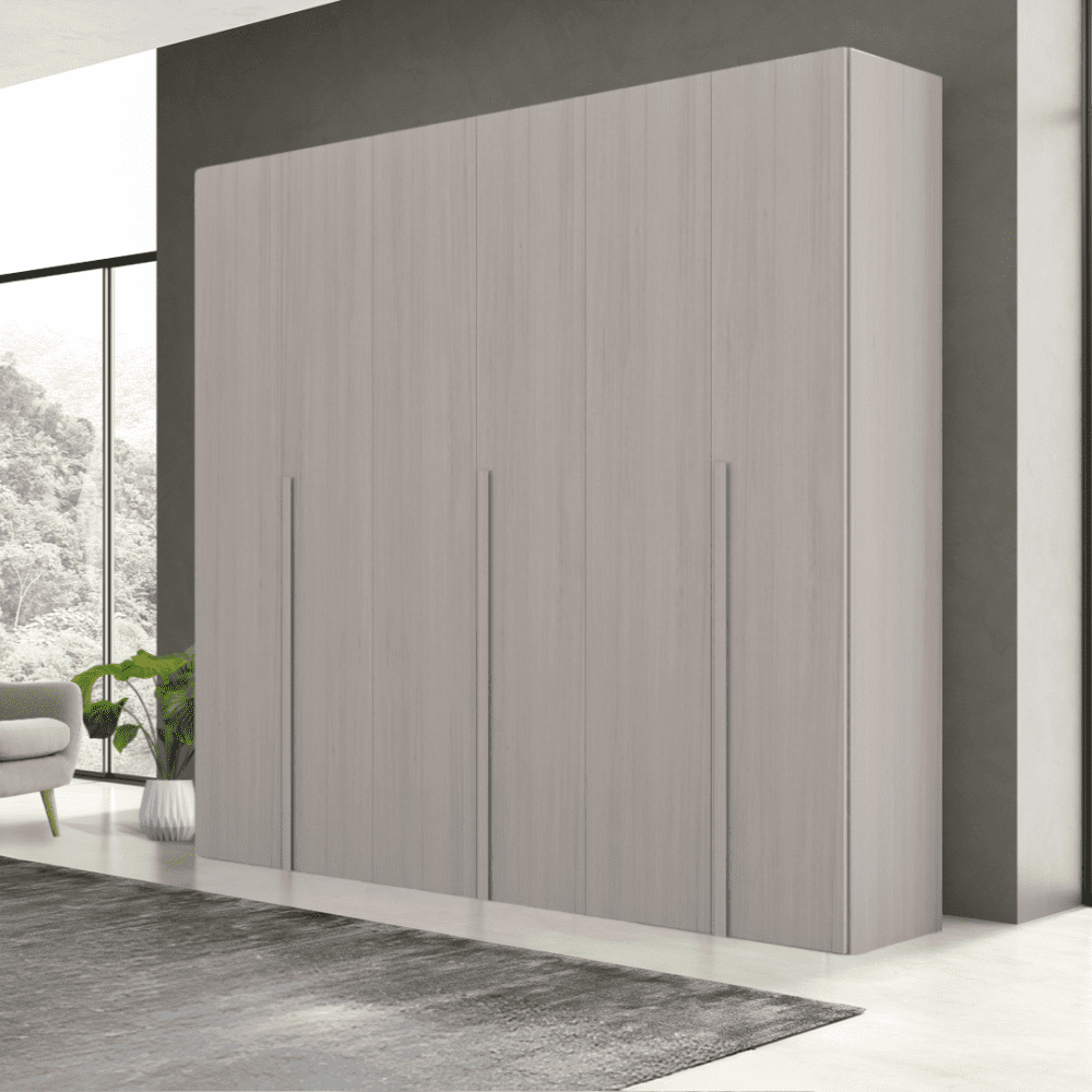 Armadio 6 ante Alice olmo perla