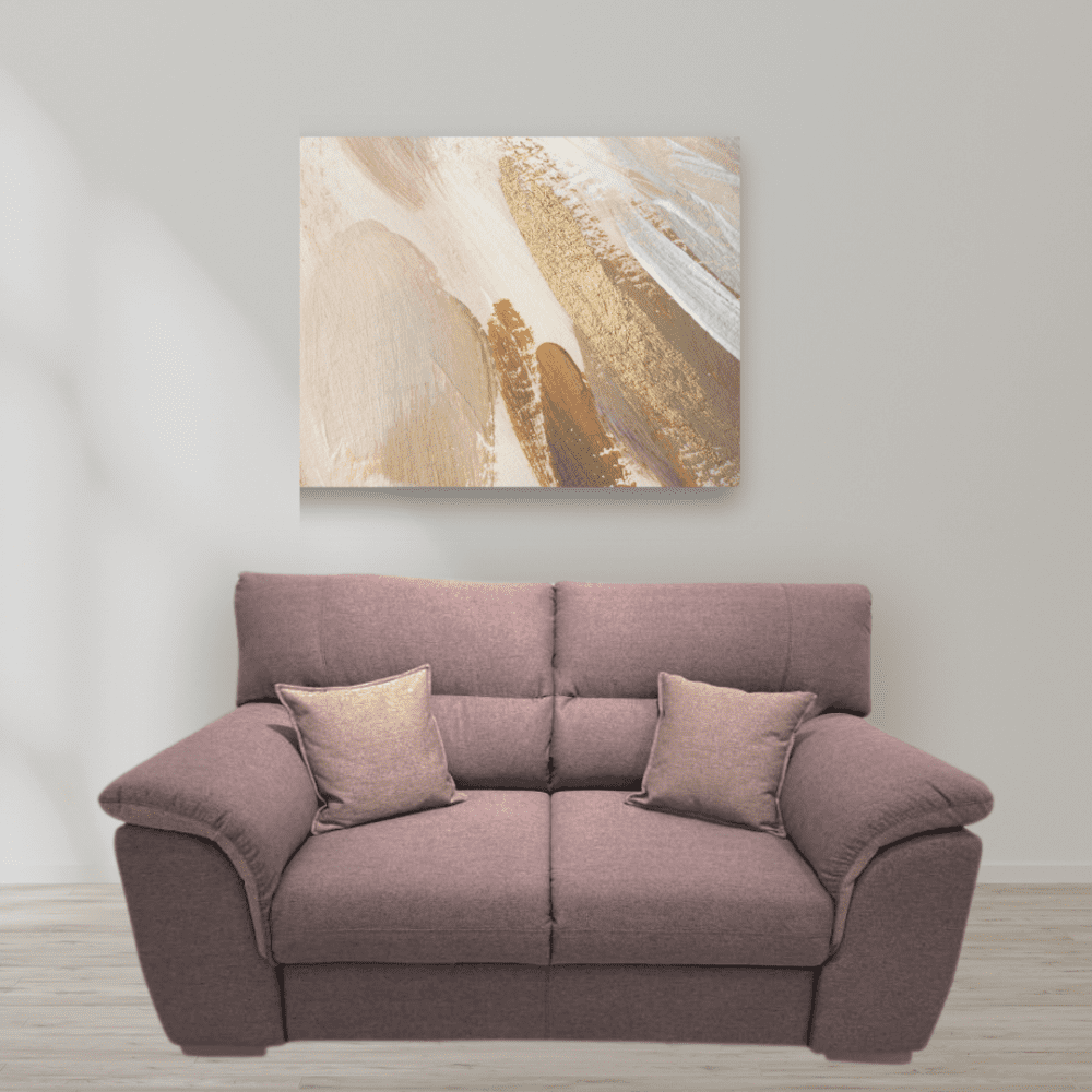 divano flora due posti cappuccino