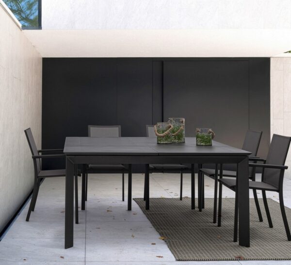 Tavolo all. Konnor 110/160x160 grigio