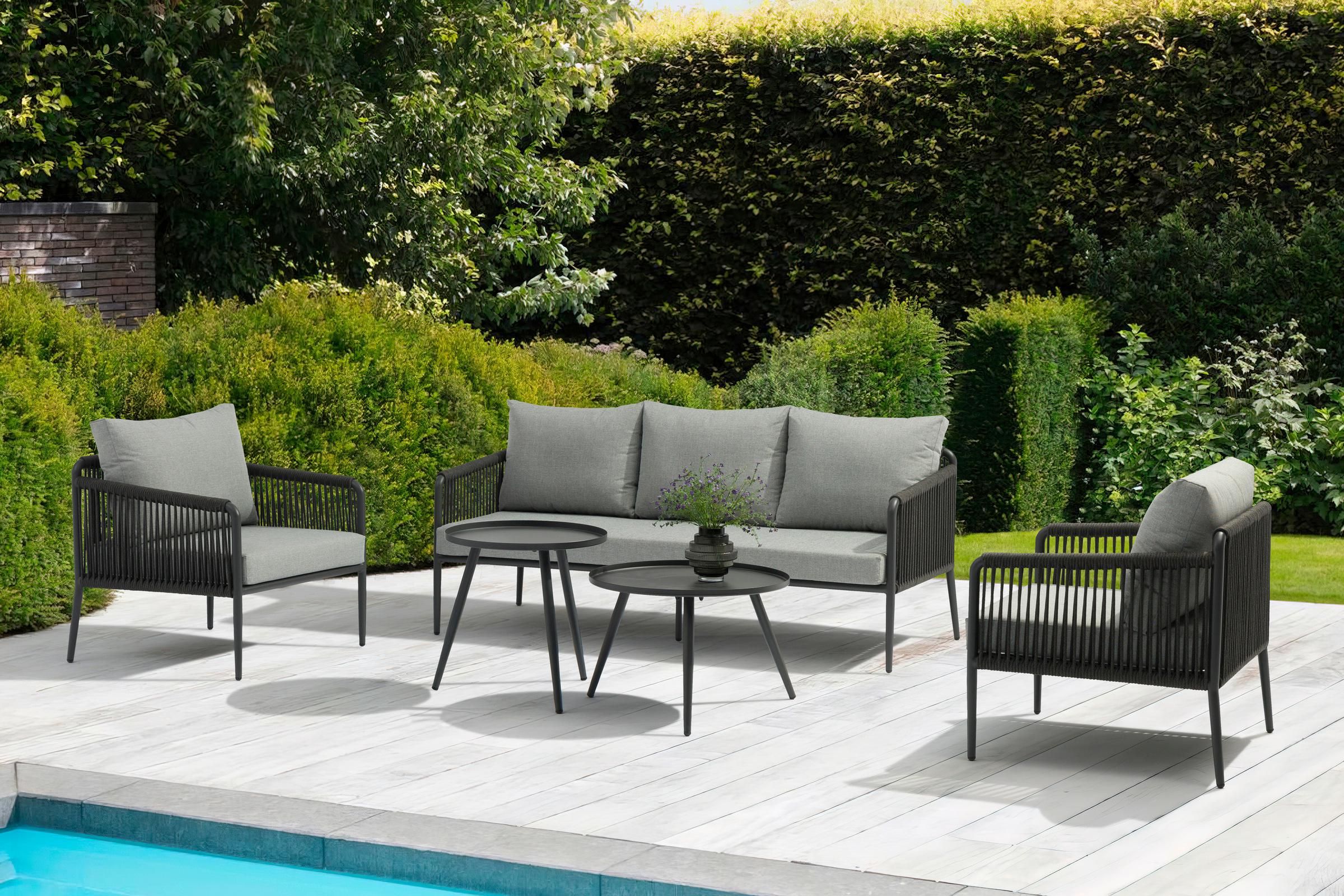 salotto da giardino elegante