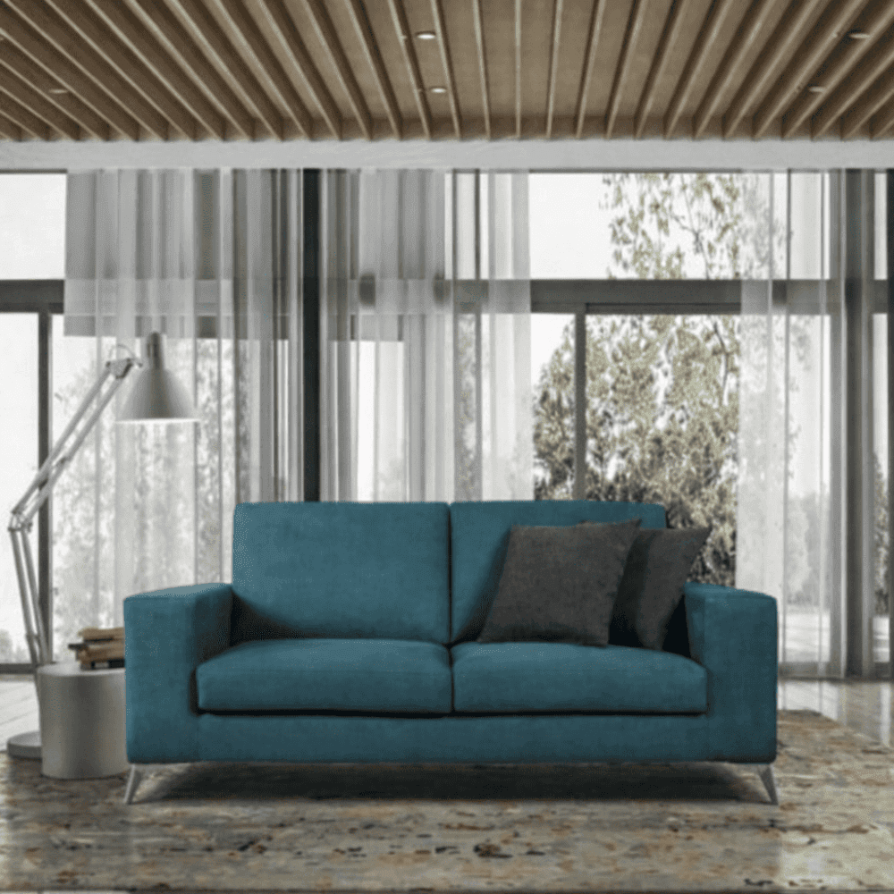 Divano 2 posti Miami Petrolio