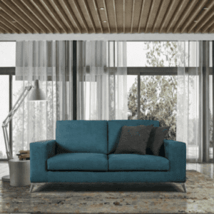 Divano 2 posti Miami Petrolio