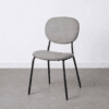 Sedia Silla Tessuto Grigio